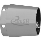 Tapered Logo Muffler Tip