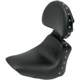 Saddlemen Renegade Heels Down Solo Seat With Backrest