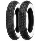 Shinko 550 Whitewall Scooter Tire Combo