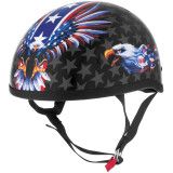 Skid Lid Original Helmet - USA Flame Eagle