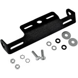Targa Aluminum License Mount With Turn Signal Mounts