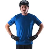 100% Celium Short Sleeve MTB Jersey - Green-Black U2013 Cambria Bike