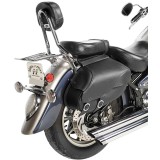 Willie & Max Synthetic Leather Revolution Hard Mount Saddlebag