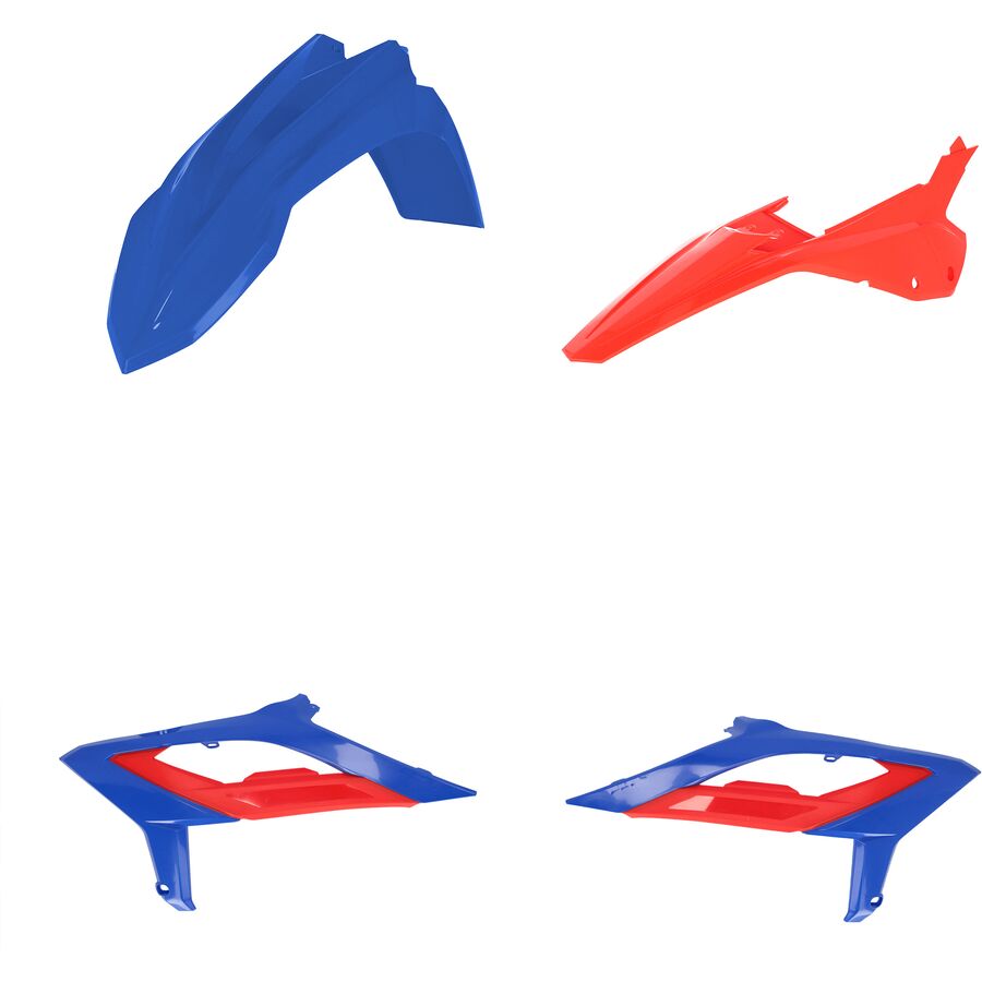 Acerbis Plastic Kit - Red/Blue