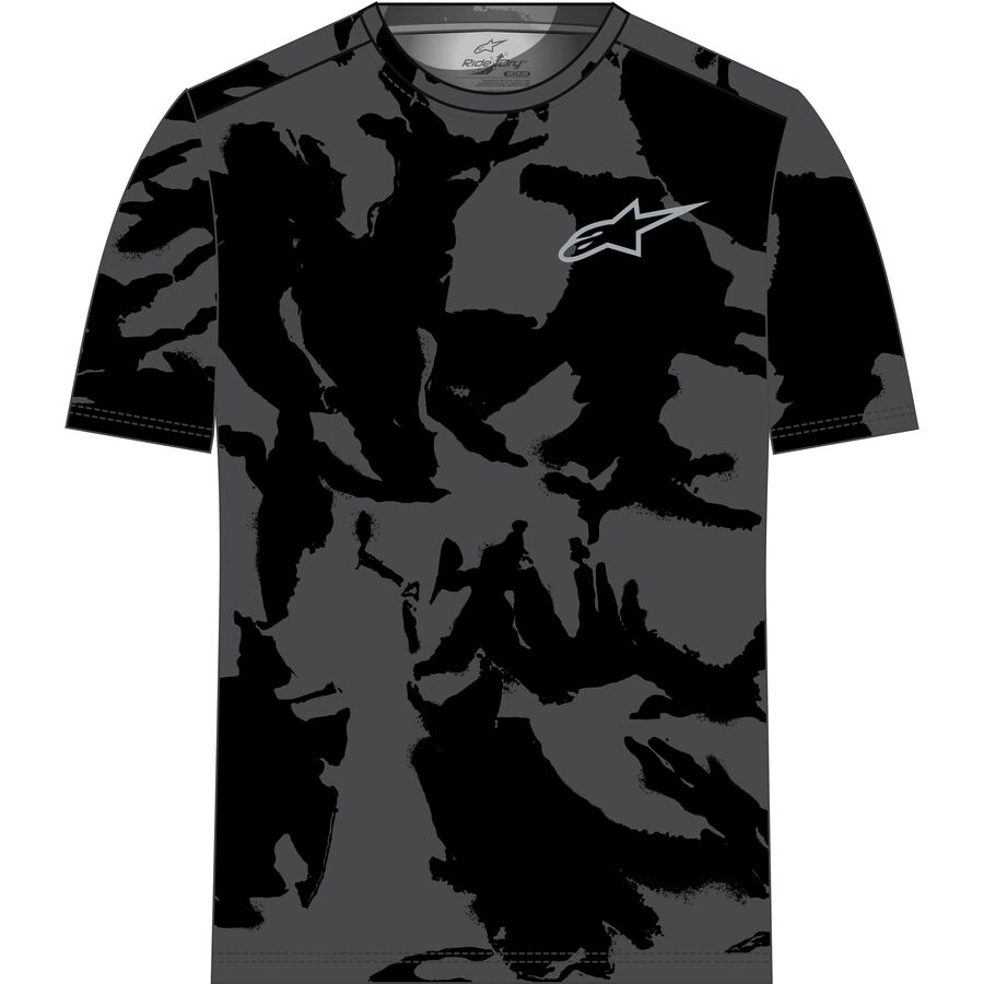 Alpinestars Camo Performance T-Shirt - Black Camo, Medium
