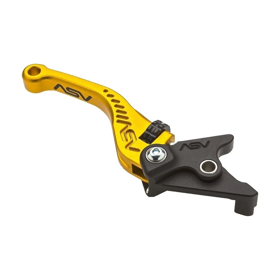 ASV C5 Series CNC Machined Brake Lever - Gold, Short