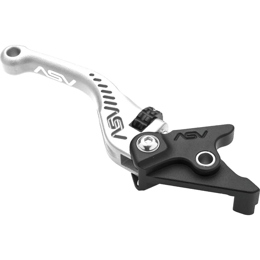 ASV C5 Series CNC Machined Brake Lever - Silver, Short / MPN: BRC511