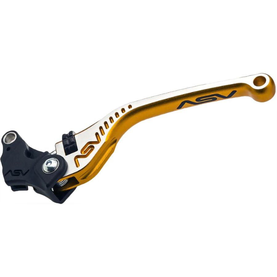 ASV C5 Series CNC Machined Clutch Lever - Gold Bicolore, Standard
