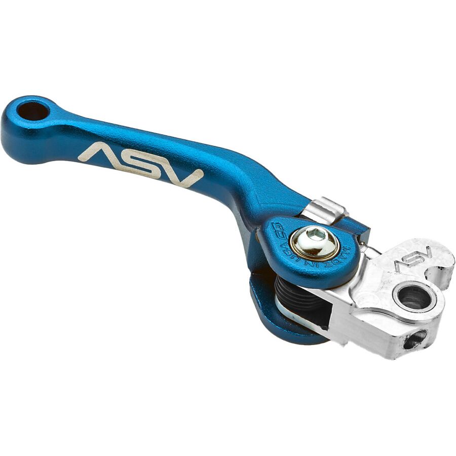 ASV C6 Brake Lever - Blue, Shorty