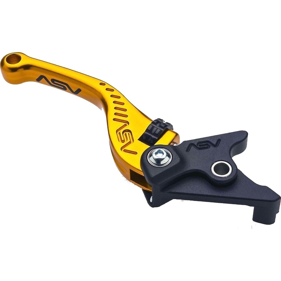 ASV F3 Series Forged Brake Lever - Gold, Short