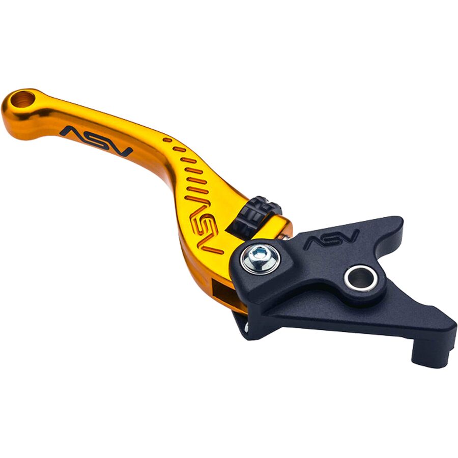 ASV F3 Series Forged Brake Lever - Gold, Short