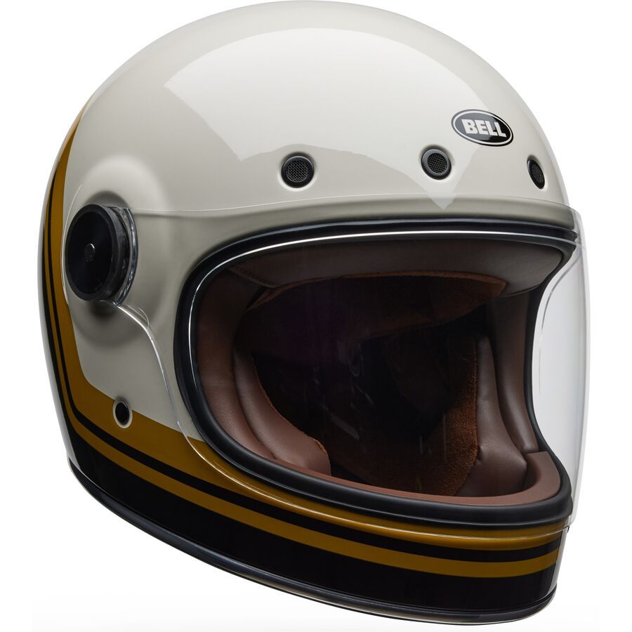 BELL Bullitt フラットミラーゴールド　シールド Bell Bullitt Gold Flake Helmet - Sportbike Track Gear