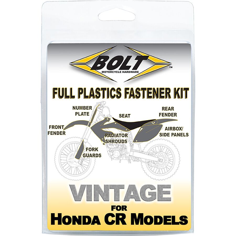 Bolt Bolt Full Plastic Fastener Kit - $20.69 at Motosport