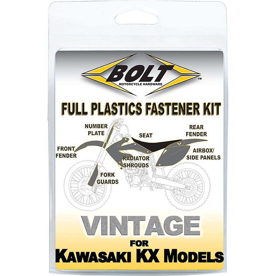 Bolt Bolt Full Plastic Fastener Kit - $20.69 at Motosport