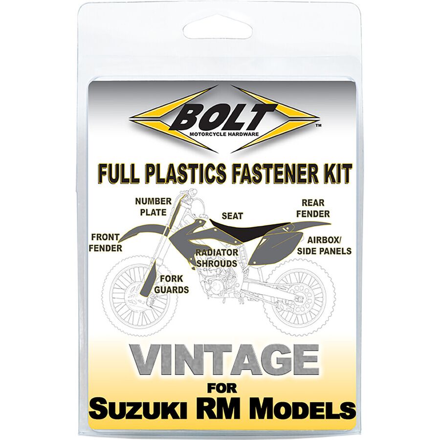 Bolt Bolt Full Plastic Fastener Kit - $20.69 at Motosport