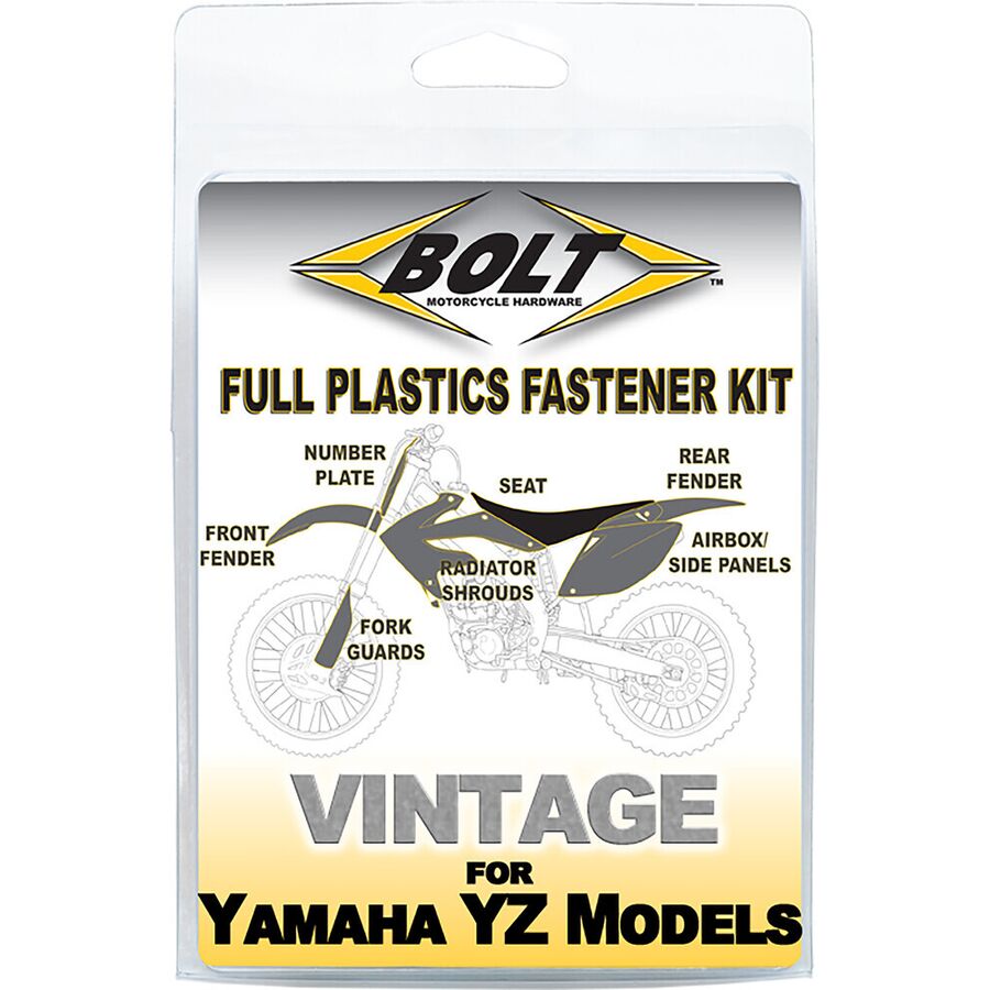 Bolt Bolt Full Plastic Fastener Kit - $20.69 at Motosport
