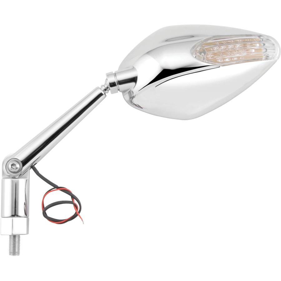 BikeMaster BikeMaster Candy Drop Custom Mirrors With Integrated Turn Signal - $85.73 at Motosport