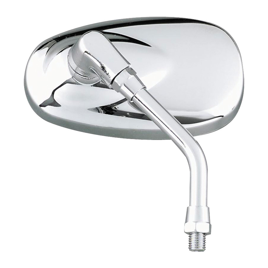 BikeMaster BikeMaster Mini Mirror - Chrome, Standard Thread - $35.96 at Motosport