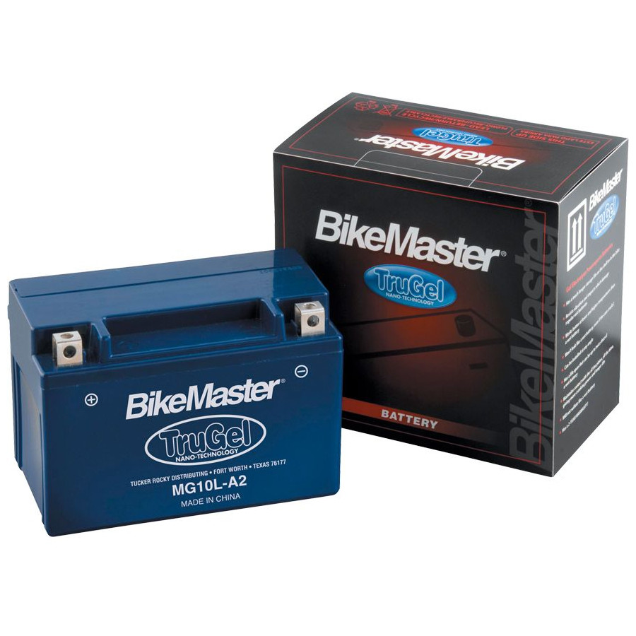 BikeMaster TruGel Battery - Yuasa: YB14A-A2