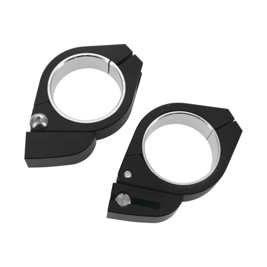 BikeMaster BikeMaster Turn Signal Billet Fork Mounts - 41mm - 43mm Forks - $80.96 at Motosport