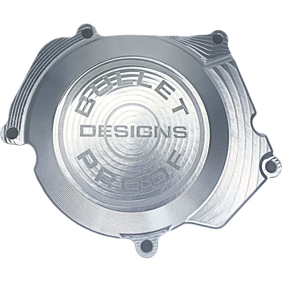 Bullet Proof Designs Hard Enduro Stator Cover - Silver