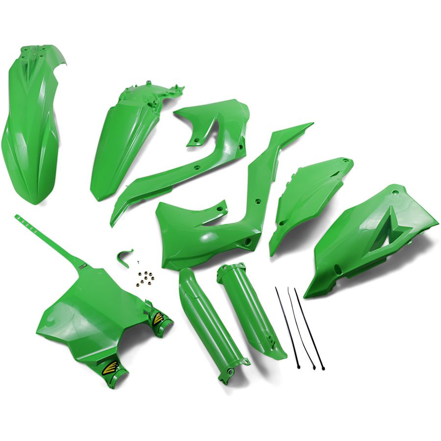 Cycra Powerflow Plastic Kit - Green