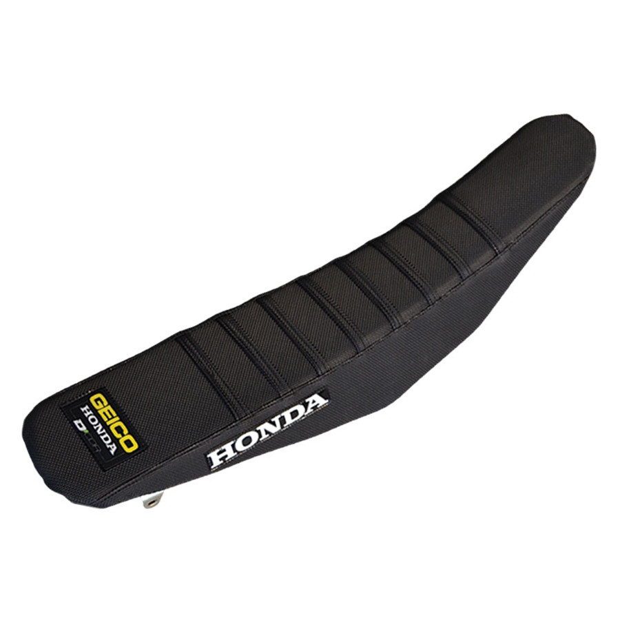  D'COR Visuals Factory Geico Replica Gripper Seat Cover - Honda - Black - $69.95 at Motosport