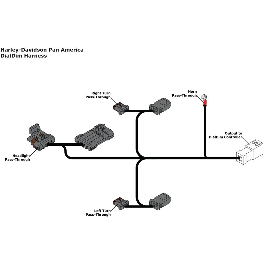 Denali DialDim Wiring Harness