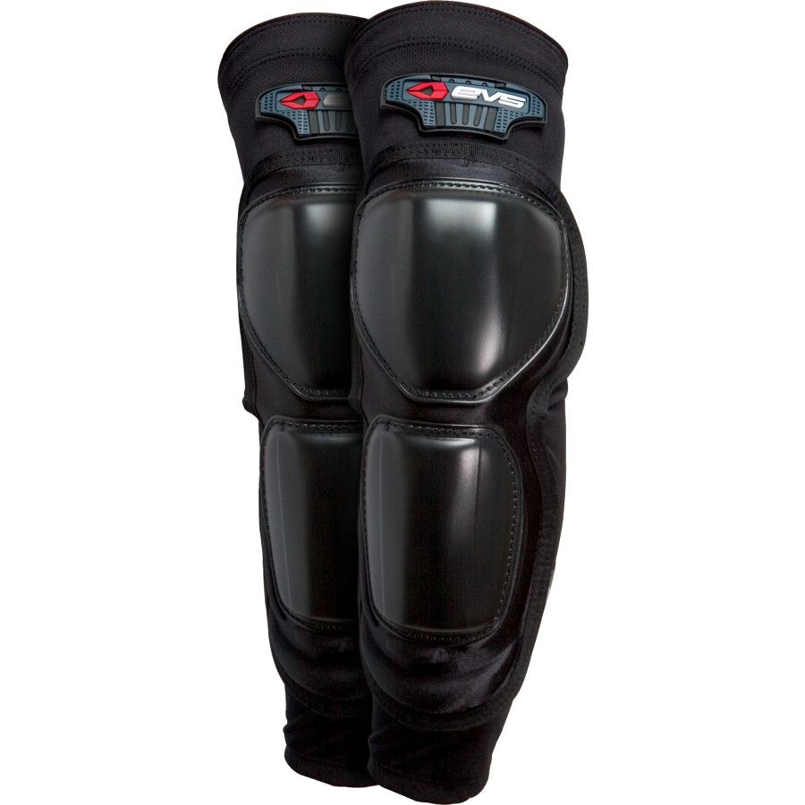 Black//Small EVS Burly Adult Street Motorcycle Elbow Guard Pair