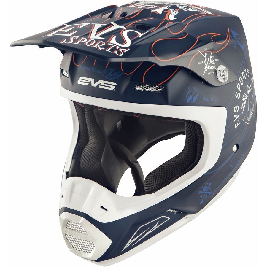 ATV MX Motocross Adult Helmet EVS T5 Grappler Off-Road
