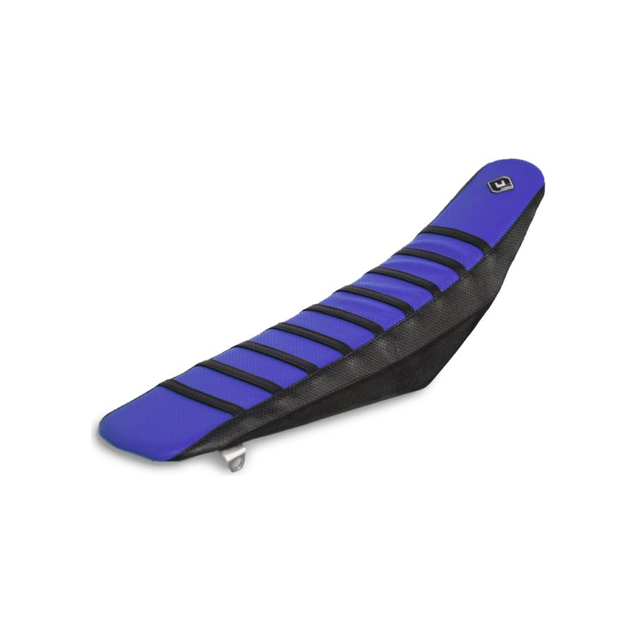  FLU Designs Pro Rib Seat Cover - Black/Blue/Black - $39.99 at Motosport