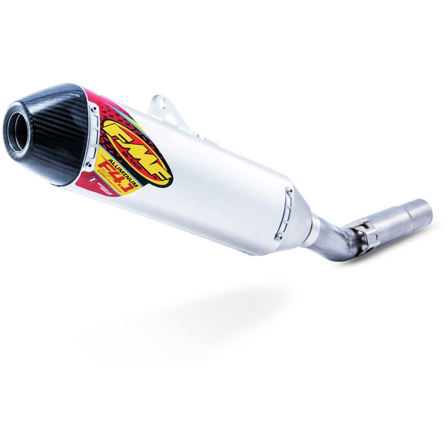FMF FMF Factory 4.1 RCT Slip-On Exhaust - Aluminum With Stainless Steel Mid Pipe And Carbon Fiber End Cap - $584.99 at Motosport