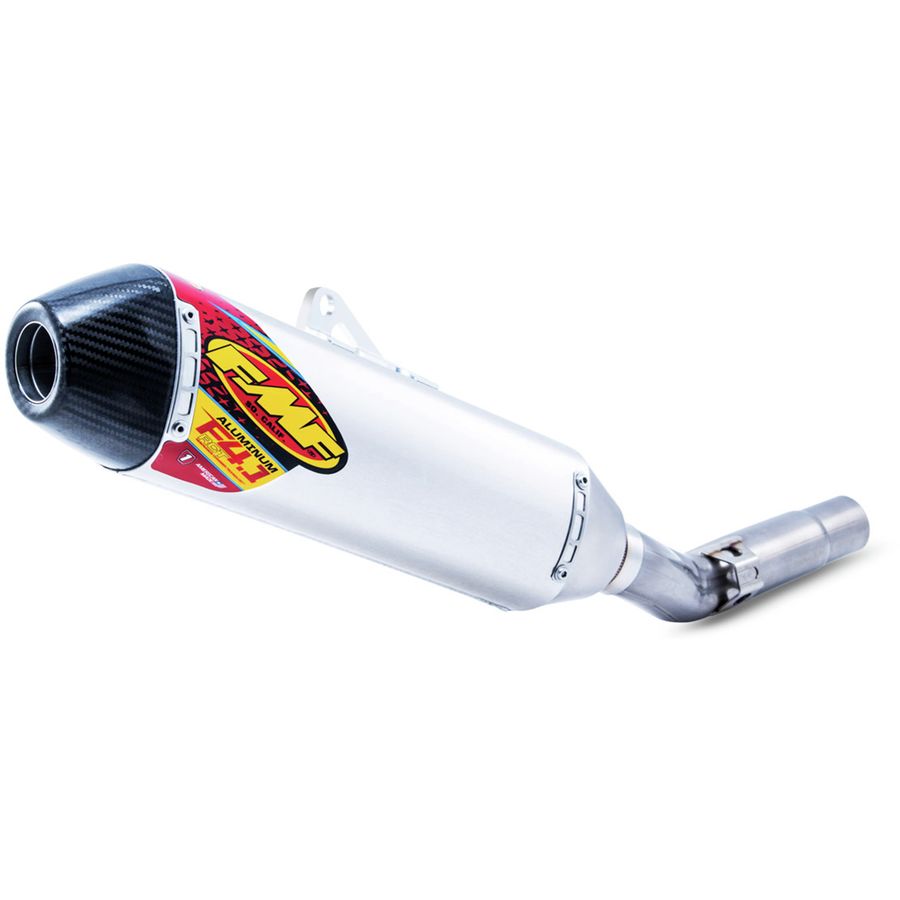 FMF FMF Factory 4.1 RCT Slip-On Exhaust - Stainless Steel With Carbon End Cap - $539.99 at Motosport