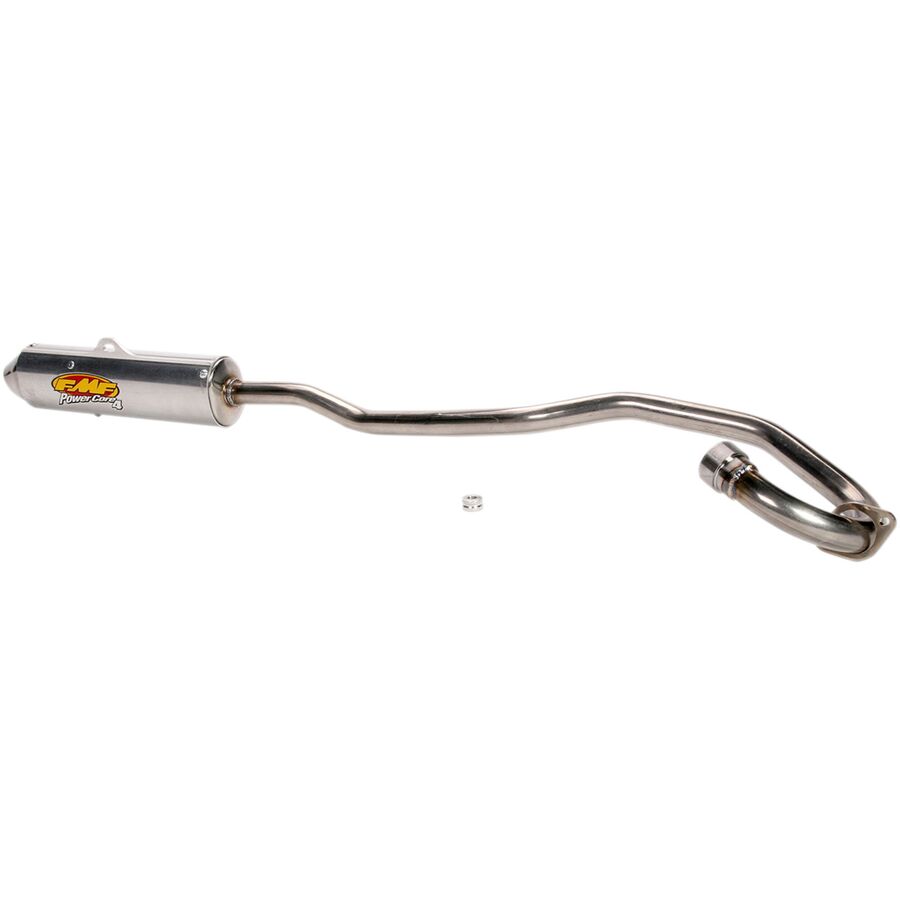 FMF FMF Powercore 4 Complete Exhaust With Stainless Hi-Flo Header - Aluminum With Spark Arrestor - $269.99 at Motosport