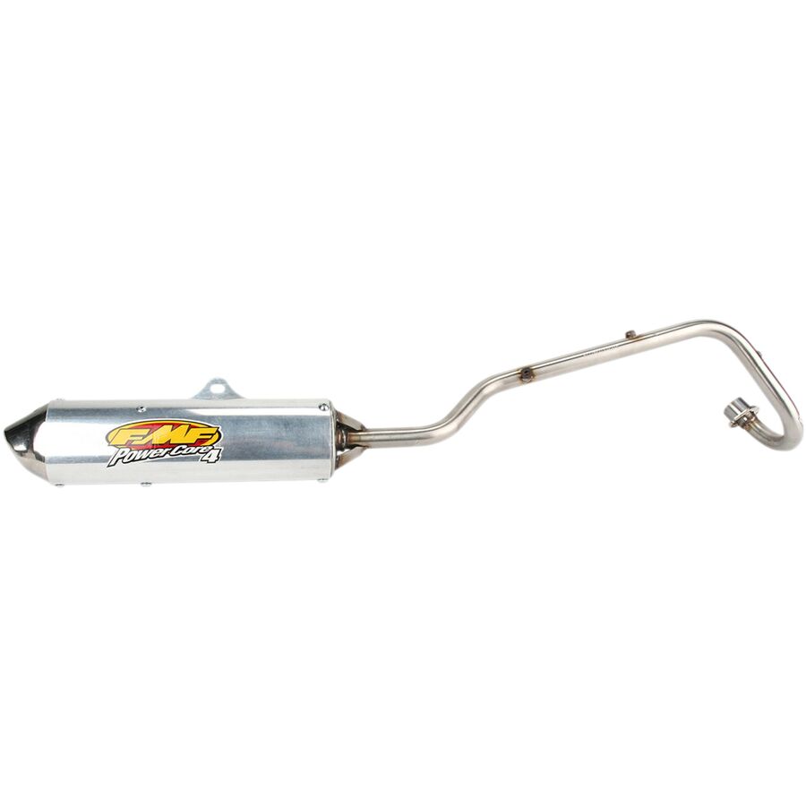 FMF FMF Powercore 4 Complete Exhaust With Stainless Hi-Flo Header - Aluminum With Spark Arrestor - $269.99 at Motosport