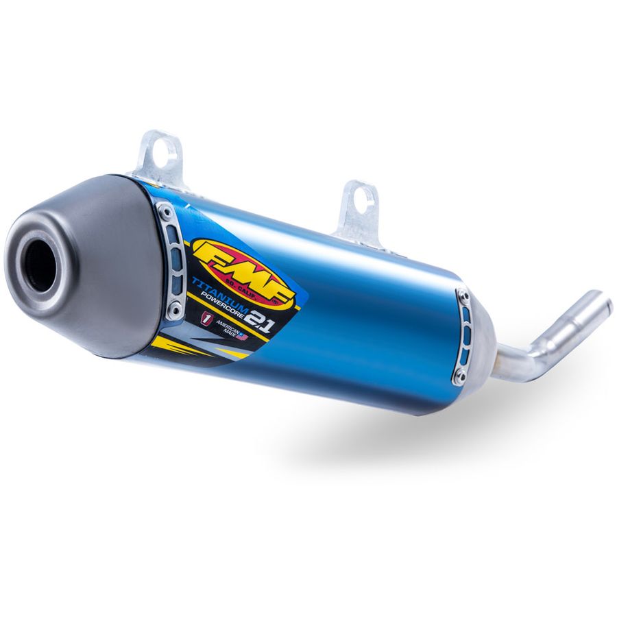 FMF FMF Titanium Powercore 2.1 Silencer - Standard - $404.99 at Motosport