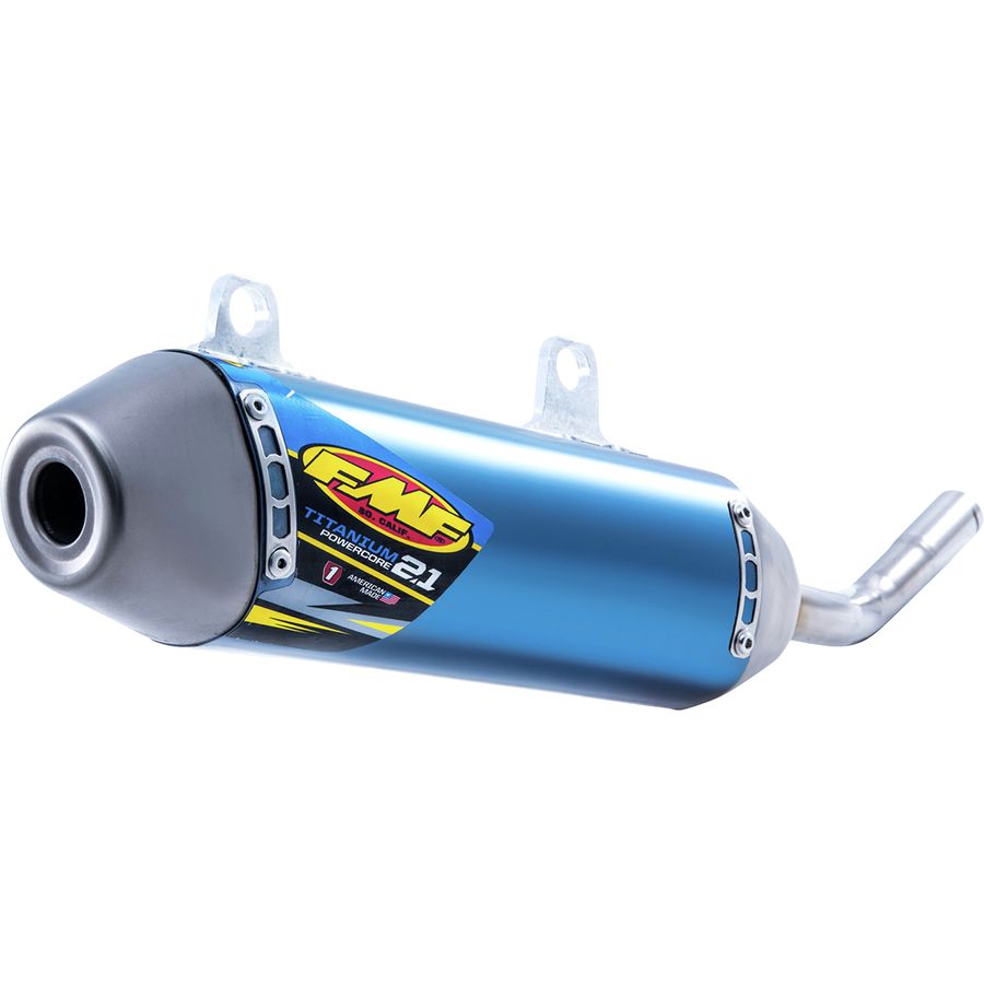 FMF FMF Titanium Powercore 2.1 Silencer - Standard - $404.99 at Motosport