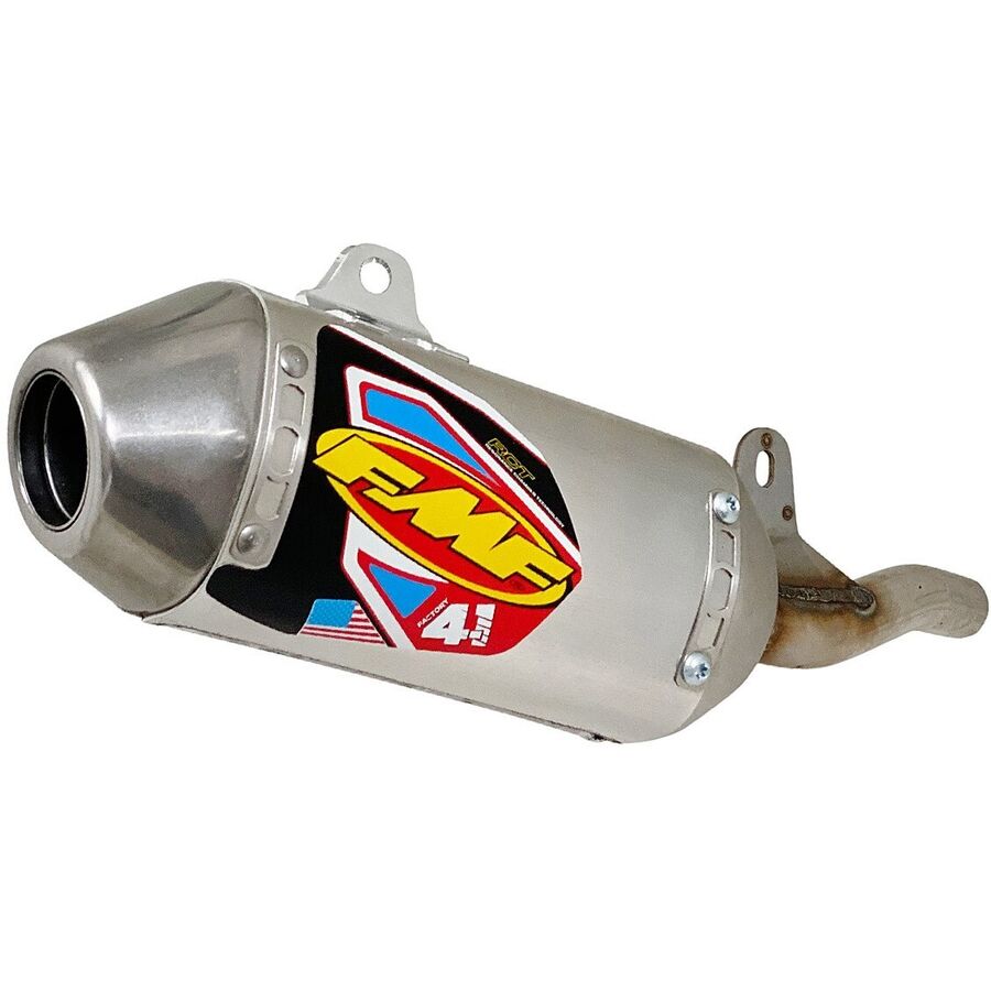 FMF FMF Factory 4.1 Slip-On Exhaust - Mini - Stainless/Aluminum - $269.99 at Motosport