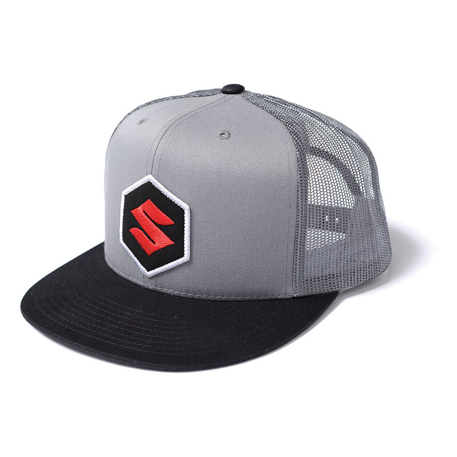 Factory Effex Factory Effex Suzuki Snapback Hat - Black - $26.95 at Motosport