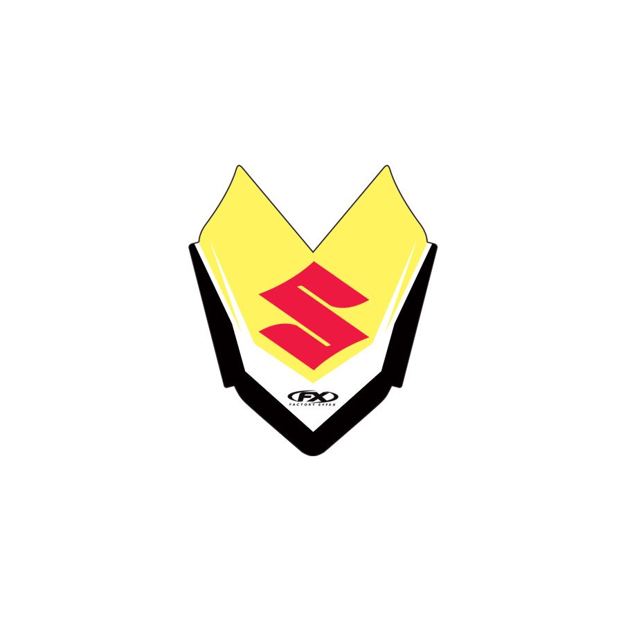 Factory Effex Front Fender Decal - Suzuki