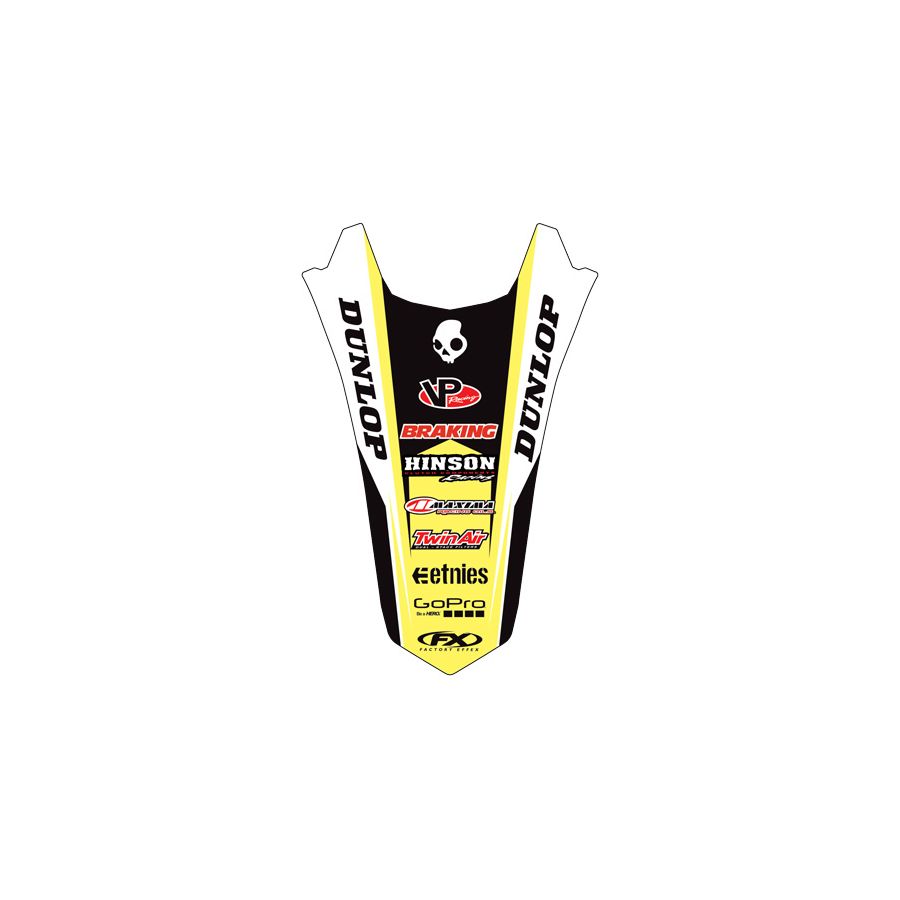 Factory Effex Rear Fender Decal - Suzuki