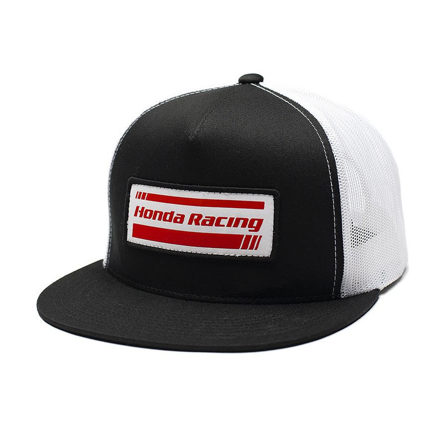 Factory Effex Honda Racing Trucker Hat - Black/White