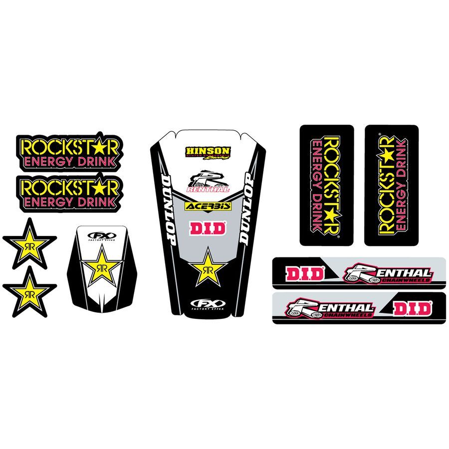 Factory Effex 2019 Universal Trim Kit Rockstar Motosport