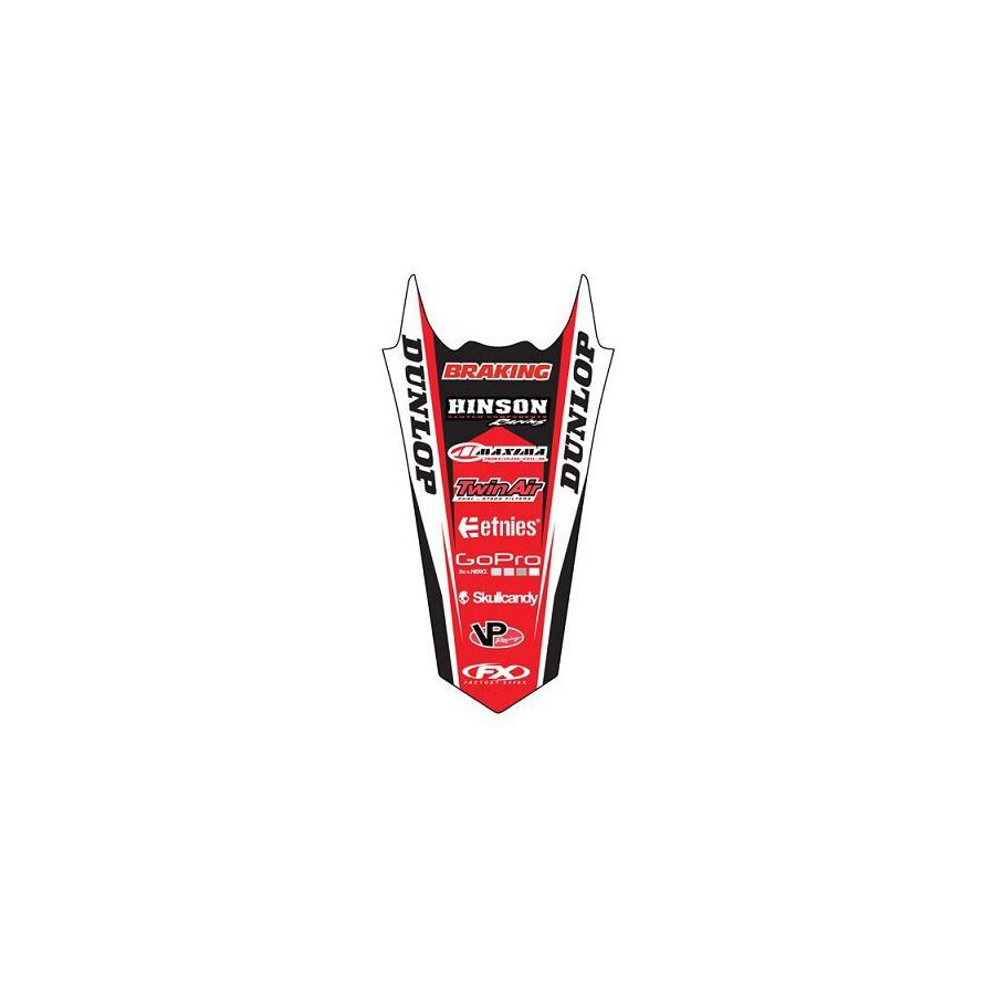 Factory Effex Rear Fender Decal - Honda