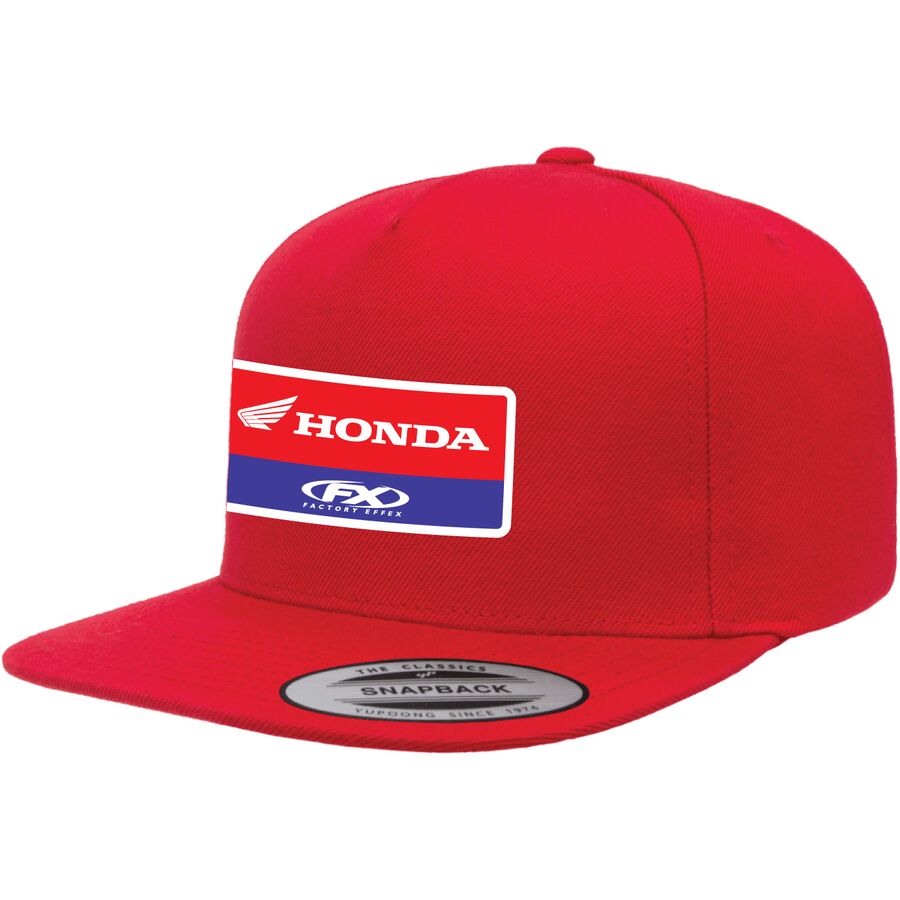 Factory Effex Factory Effex Honda Victory Snapback Hat - Red - $29.95 at Motosport