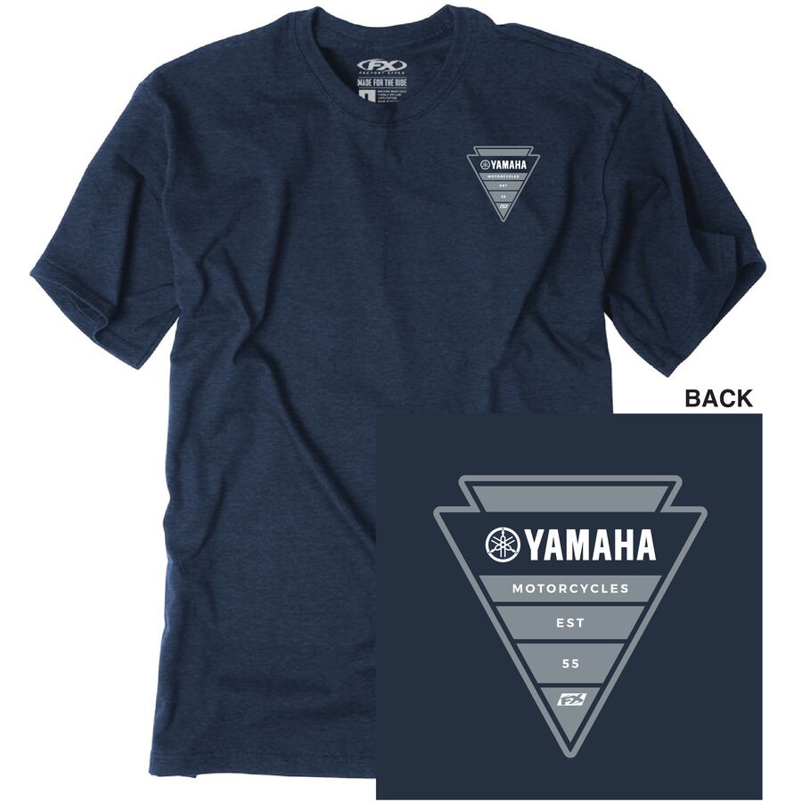 Factory Effex Factory Effex Yamaha Arrow T-Shirt - Navy, Medium - $29.95 at Motosport