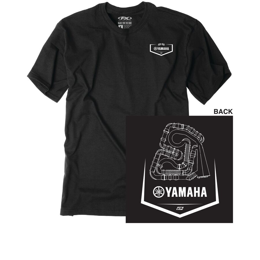 Factory Effex Factory Effex Yamaha Track T-Shirt - Black, XX-Large - $29.95 at Motosport