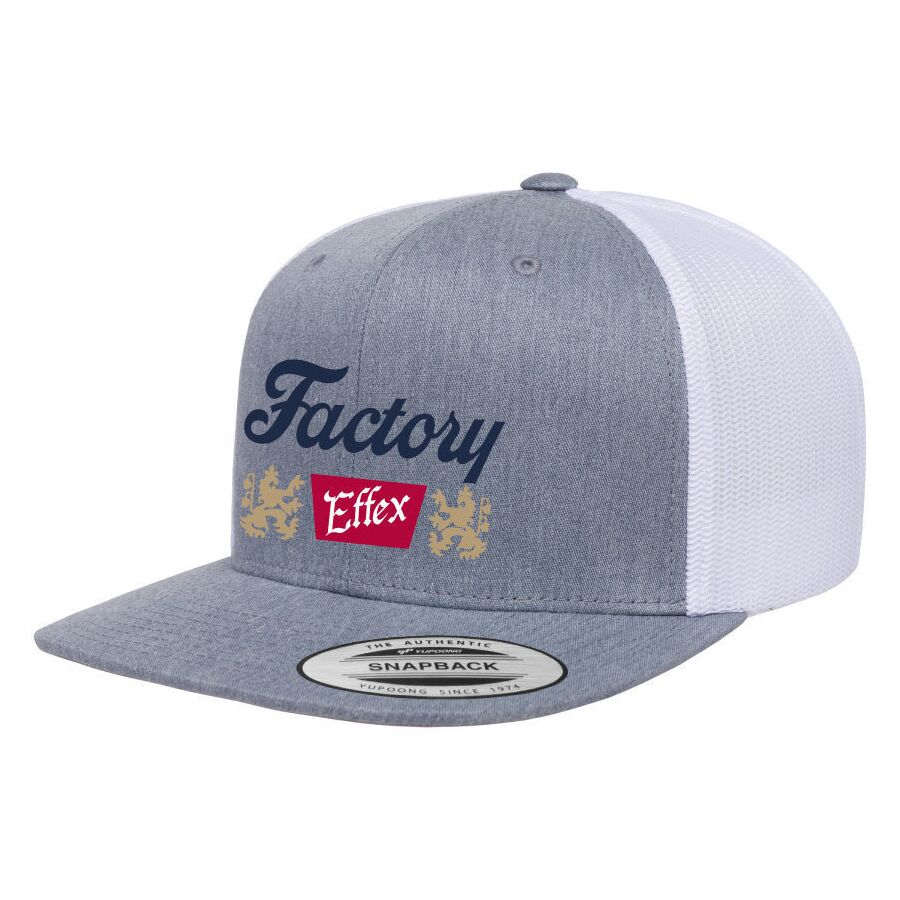 Factory Effex FX Original Snapback Hat - Heather/White