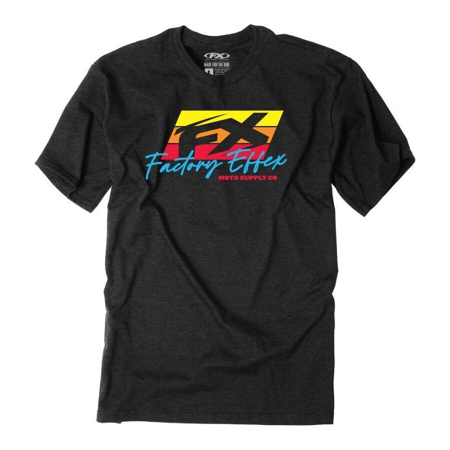 Factory Effex Neon T-Shirt - Black, Medium