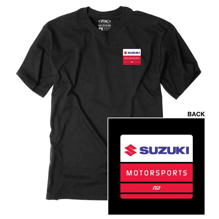 Factory Effex Factory Effex Suzuki Phase T-Shirt - Black, Large - $29.95 at Motosport
